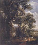 John Constable Landscape with goatherd and goats after Claude 1823 china oil painting reproduction